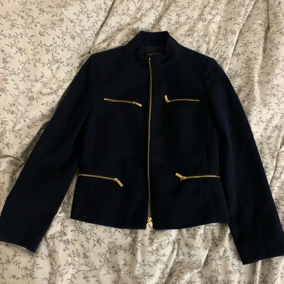 Jones New York Blazer. Navy blue size 8 - Picture 1 of 2